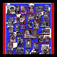 JULY 4th Parade poster psd
